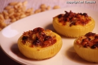 Recettes de cuisine : Oignons farcis aux pignons