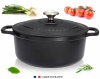 Cocotte en fonte Chasseur ronde