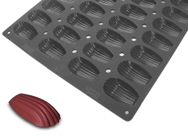 Plaque silicone Moul'Flex Pro De Buyer Madeleines - DE BUYER