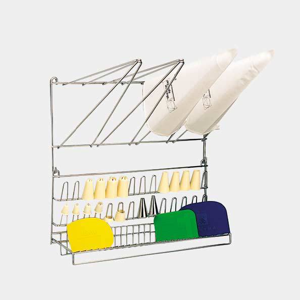 Support mural pour poches et douilles De Buyer - DE BUYER