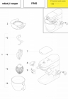 Pièces détachées Batteur-mélangeur RM 8 Robot Coupe 140