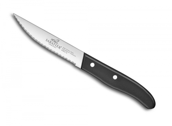 Couteau à steak Dallas noir Sabatier Professionnel - LION SABATIER