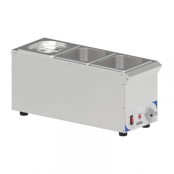 Bain Marie à Sauce 3 GN1/6 Compact Casselin