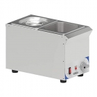 Bain Marie à Sauce 2 GN1/6 Compact Casselin 140