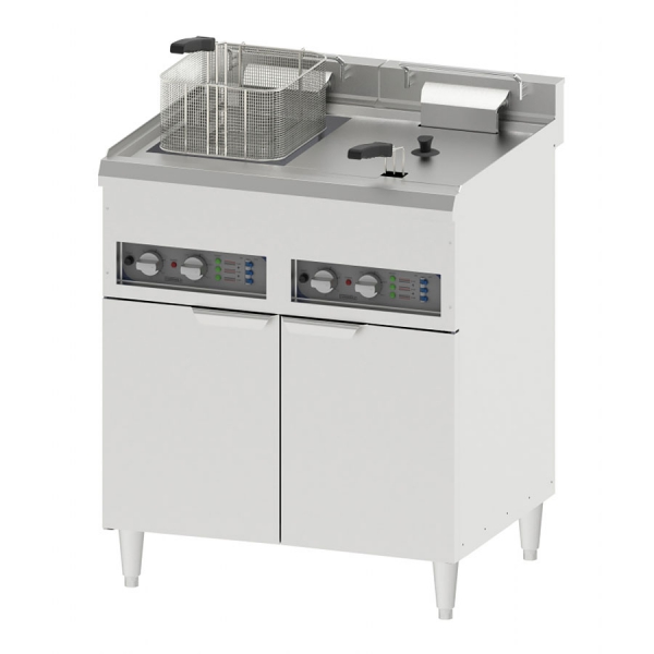 Friteuse Electrique sur pieds 2 x 16 litres Casselin - CASSELIN