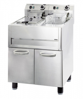 Friteuse Electrique sur pieds 2 x 13 litres Casselin