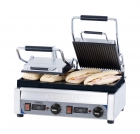 Grill Panini Double Premium Rainurée-lisse Casselin 133