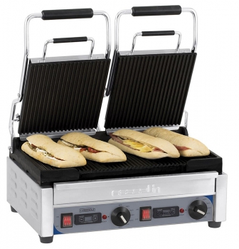 Grill Panini Double Premium Rainurée-rainurée Casselin