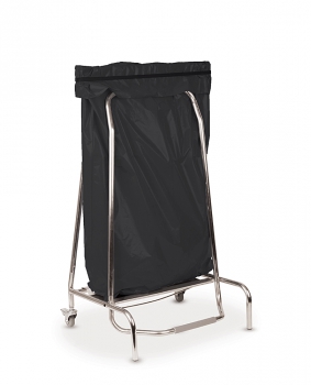 Porte Sac Poubelle 110 l Inox Casselin