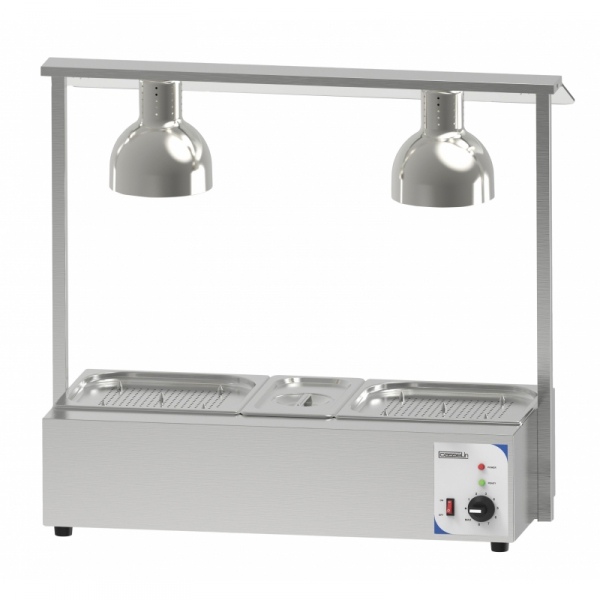 Poste de Découpe Chauffant avec Bain Marie Casselin - CASSELIN