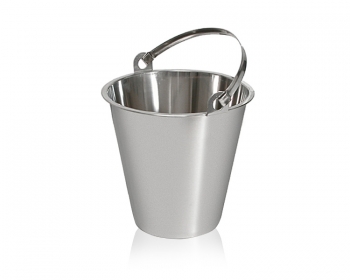 Seau Inox Sans Pied, Anse Tombante De Buyer