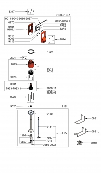 Pièces Détachées Master MX91-410 Dynamic
