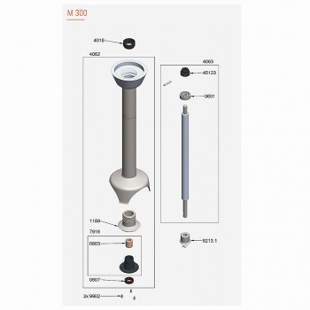 Pièces Détachées Pied 300 Junior Dynamic
