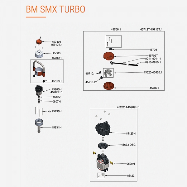 Pièces Détachées BM SMX Turbo Dynamic - DYNAMIC
