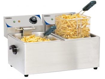 Friteuse Electrique 2 x 4 litres Casselin