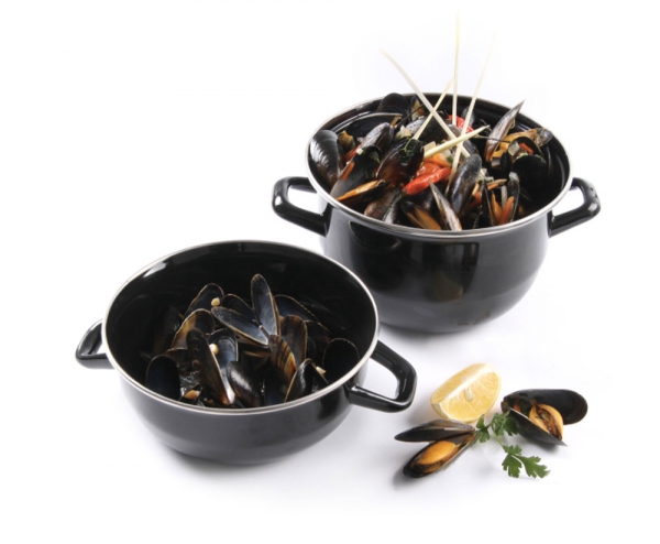 Cocotte à moules émaillée Hendi - HENDI