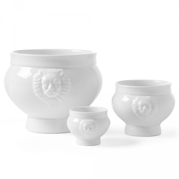Soupière Tête de Lion Porcelaine Hendi - HENDI