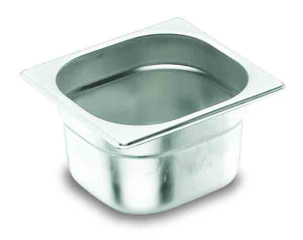 Bac gastronorme inox GN 1/6 - LACOR