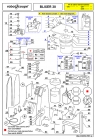 Pièces détachées Blixer Robot Coupe 30-5400 W