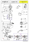 Pièces détachées Blixer Robot Coupe 4 tri 140