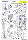Pièces détachées Blixer Robot Coupe 45 140