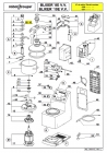 Pièces détachées Blixer Robot Coupe 8 V.V E 140