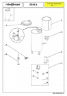 Pièces détachées essoreuse à salade ES10 A Robot Coupe